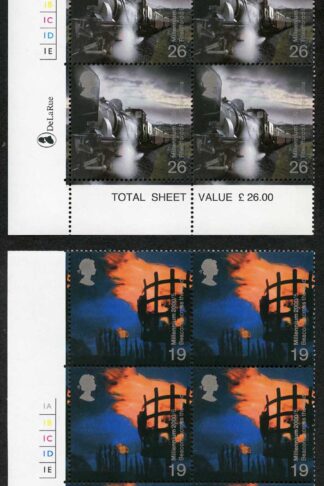 SG2129-32 2000 Fire and Light Set in Cylinder Blocks U/M