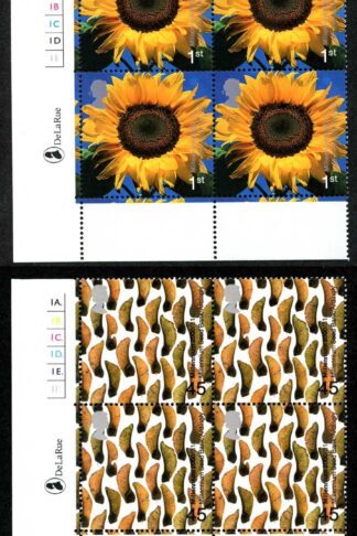 SG2156-59 2000 Tree and leaf Set in Cylinder Blocks of 4 U/M
