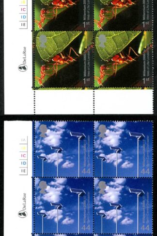 SG2138-41 2000 Life and Earth Set in Cylinder Blocks of 4 U/M