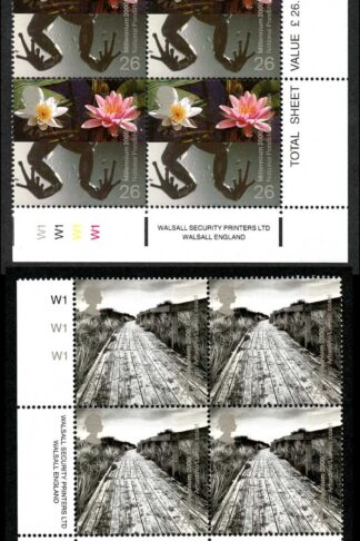SG2134-37 2000 Water and coast Set in Cylinder Blocks of 4 U/M