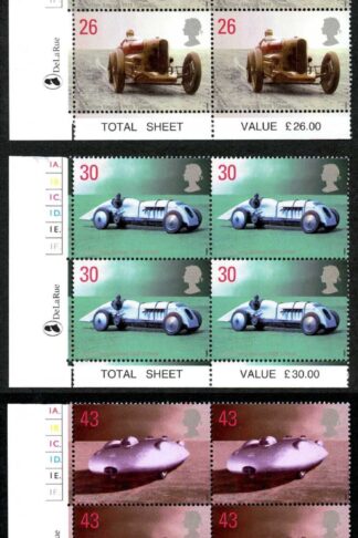 SG2059-63 1998 Speed Set in Cylinder Blocks of 4 U/M