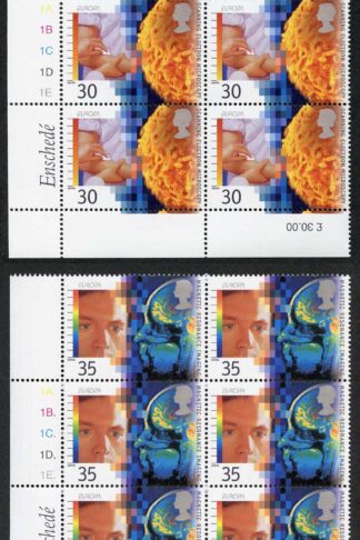 SG1839-42 1994 Medical/Europa Set in Cylinder Blocks U/M