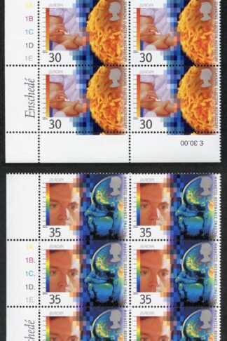 SG1839-42 1994 Medical/Europa Set in Cylinder Blocks U/M