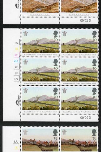 SG1810-14 1994 Paintings Set in Cylinder Blocks U/M