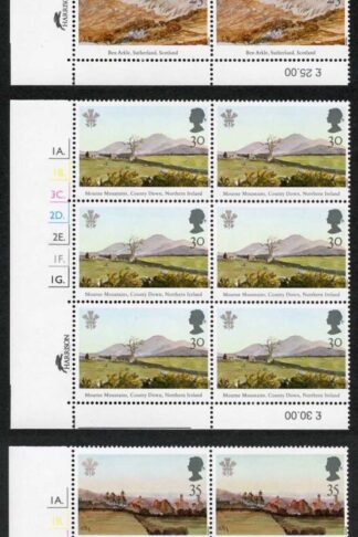SG1810-14 1994 Paintings Set in Cylinder Blocks U/M