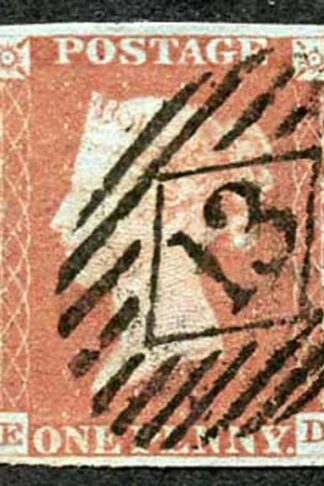 1841 Penny Red (ED) SUPERB Four Margins