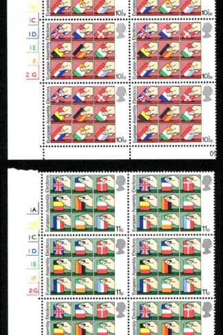 SG1083/96 1979 Direct Elections to European Assembly Cyl Blocks of 6 U/M