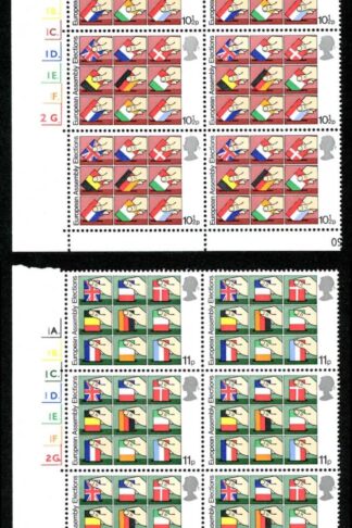 SG1083/96 1979 Direct Elections to European Assembly Cyl Blocks of 6 U/M