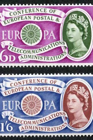 SG621/2 1960 Europa Set U/M