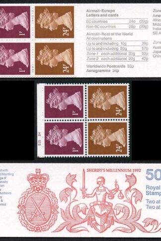 DB14(22) 1992 50p Sheriffs Millennium (Shrievalty Association) Cyl B35 B4