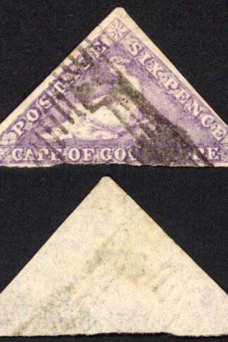 COGH SG20 6d Bright Mauve DLR Printing (tiny tear at right clear of design)