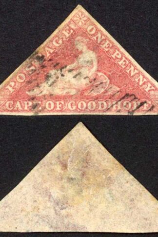 COGH SG5a 1d Rose Cream Paper PB Printing (thin) Cat 300 pounds