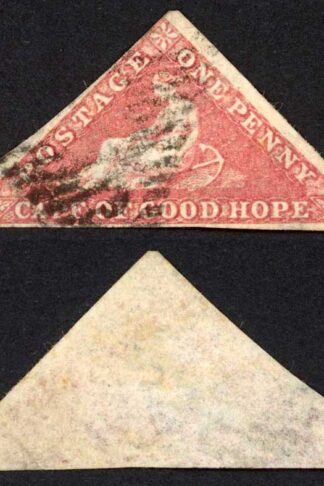 COGH SG5a 1d Rose Cream Paper PB Printing Cat 300 pounds