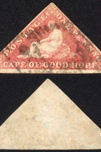 COGH SG5a 1d Rose Cream Paper PB Printing Cat 300 pounds