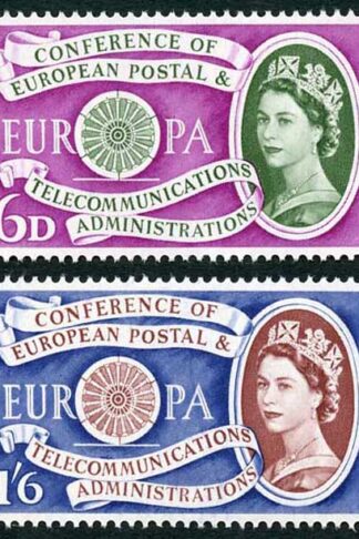 SG621-2 1960 Europa U/M
