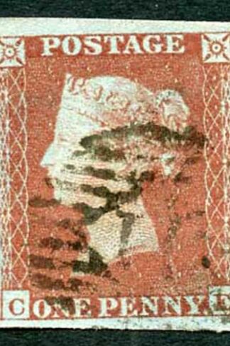 1841 Penny Red (CE) Four Margin No Faults