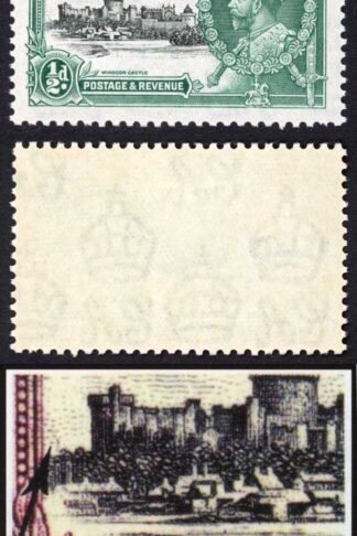Grenada SG145k 1935 Silver Jubilee 1/2d with Kite and Vertical Log M/M