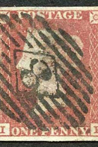 1841 Penny Red (II) re-cut side lines