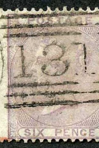 SG68 6d Lilac Wmk Emblems Fine Used Cat 110 pounds