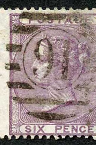 SG68 6d Lilac Wmk Emblems Fine Used Cat 110 pounds