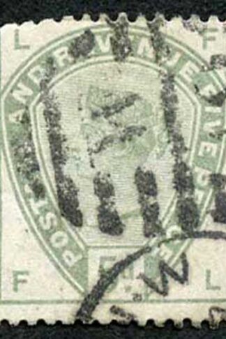 SG193 5d Dull Green Wmk Imperial Crown Fine Used cat 210 pounds