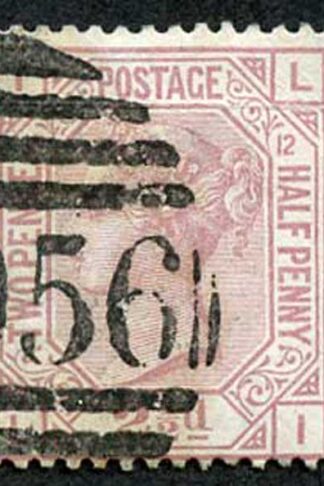 SG141 2 1/2d Rosy Mauve Wmk Orb Plate 12 Fine Used Cat 85 Pounds