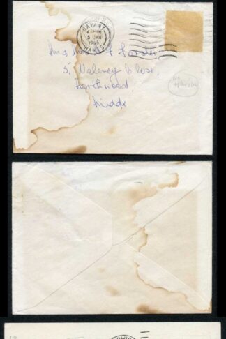 Three Covers to Dr Forster Ex the Dollis Hill Find
