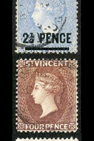 St Vincent SG47/53 Set of 6 wmk crown CA Fine used
