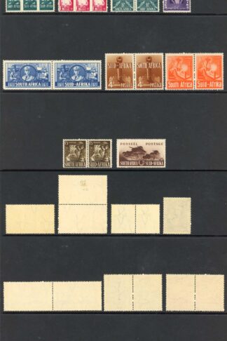 South Africa SG88/96 1941-46 KGVI War Effort Set of 7 Mixture of U/M and M/M