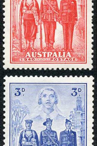 Australia SG196/99 1940 KGVI Imperial Forces Set M/M
