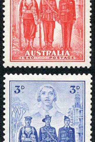Australia SG196/99 1940 KGVI Imperial Forces Set M/M