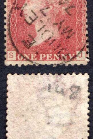 SG43 Penny Plate 134 (SJ) CDS used
