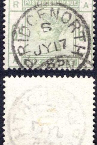 SG194 6d Green (colour a bit pale) Fine Bridgnorth CDS