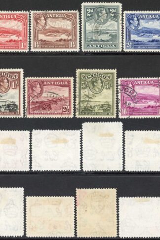Antigua SG98/109 KGVI set of 12 Fine Used