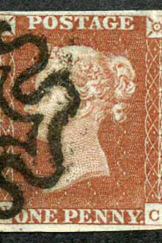 Penny Red 8 in Cross For margins