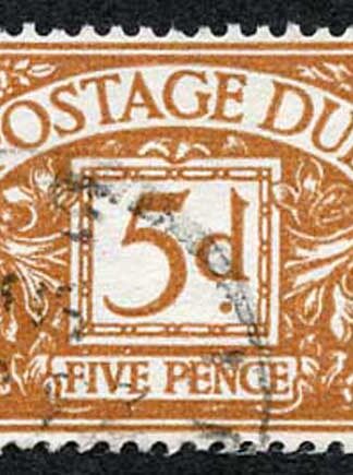 SGD52 5d Post Due wmk Edward Crown CDS Cat 20 pounds