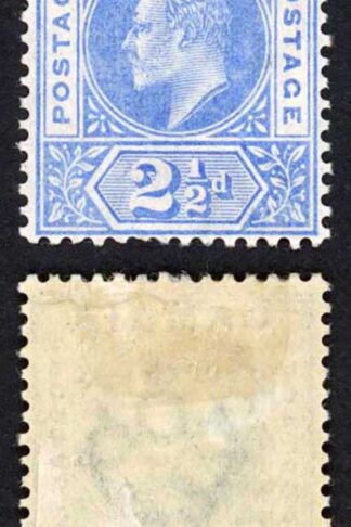 Gambia SG48 2 1/2d ultramarine wmk CA m/mint