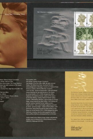 MS2147 2000 Stamp Show Presentation Pack