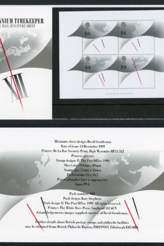 MS2123 1999 Timekeeper Presentation Pack