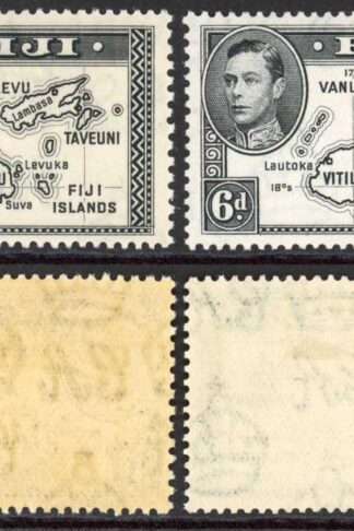 FIJI SG260/1 6d black die 1 and 2 m/m
