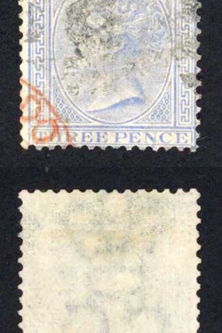 Natal SG68 3d blue wmk Crown CC