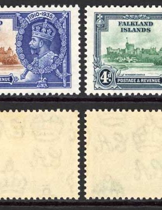 Falkland Is SG139/42 1935 Silver Jubilee M/Mint