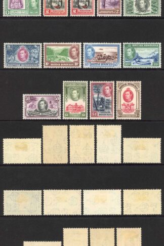 British Honduras SG150/61 1938 Set of 12 Fresh M/Mint