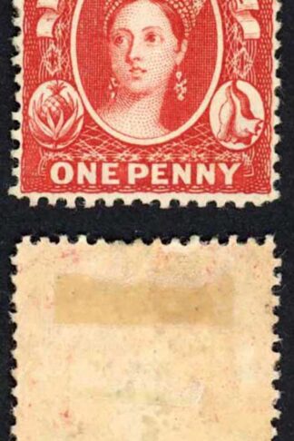 Bahamas SG33 1d Scarlet Vermilion Wmk CC Perf 14 M/Mint (hinge remainder)