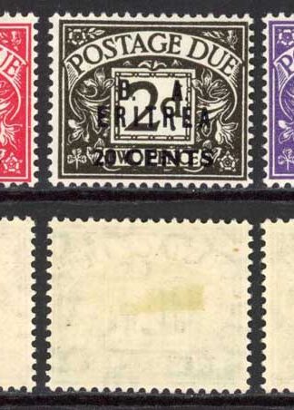 BOIC Eritrea SG ED6/ED10 Fresh M/Mint