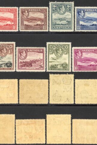 Antigua SG98/109 KGVI set of 12 M/Mint