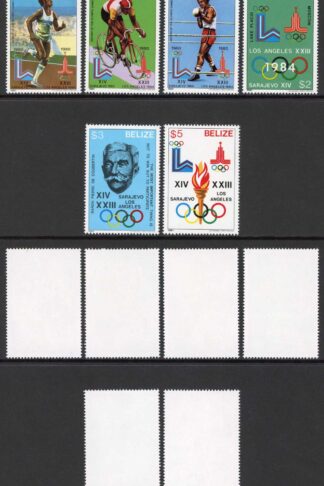 Belize SG622/7 1981 Olympic Games History Set Fresh U/M