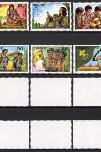 Belize SG687/92 1982 Scouts Set Fresh U/M