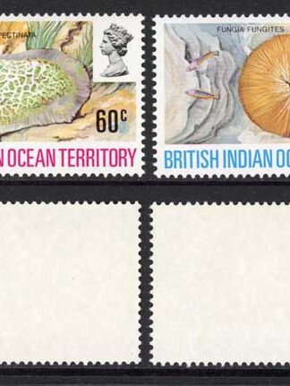 British Indian Ocean Territory SG41/44 1972 Coral Set Fresh U/M