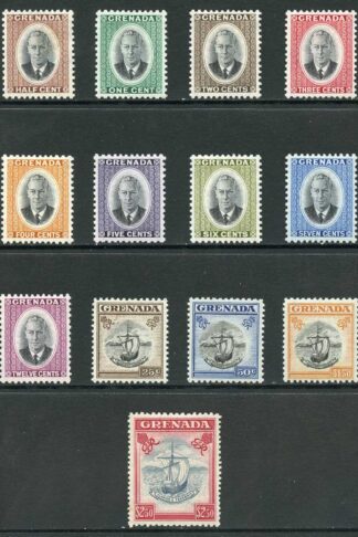 Grenada SG172/84 1951 Set Fresh M/M